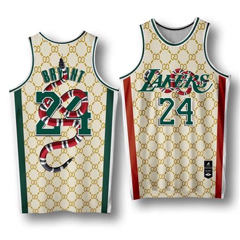 kobe bryant gucci jersey